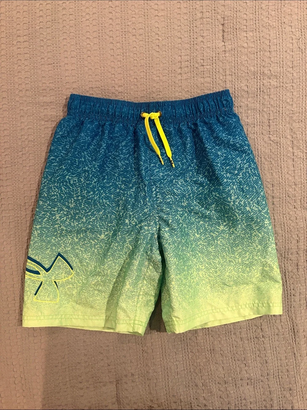 Under Armour & Lands End Boy’s Swim Shorts - 2 Pack, Size 14/16